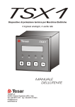 TESAR TSX1 Manuale Utente | AI Chat &amp; PDF Download