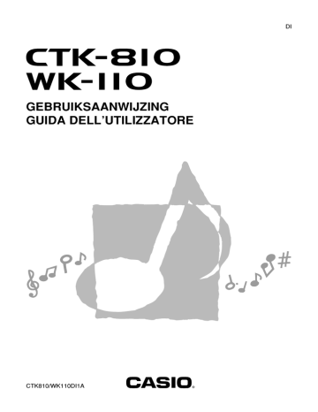 Casio CTK-810 Manuale utente | Manualzz