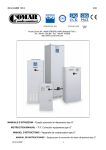 Rifasamento automatico 230 G, 400 G, AAR/5-6 G, 500 G, 100 G -  COMAR INSTRUCTION MANUAL