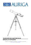 Telescopio Sky-Watcher 60 AZ Manuale di istruzioni