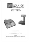 WAAGE EB2 LN/LCN Manuale Operativo