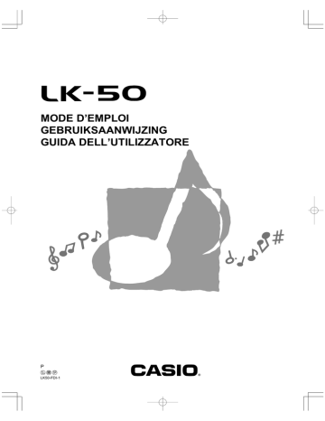Casio LK-50 Electronic Musical Instrument Manuale utente | Manualzz