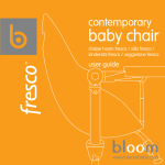 bloom baby chair fresco User Guide
