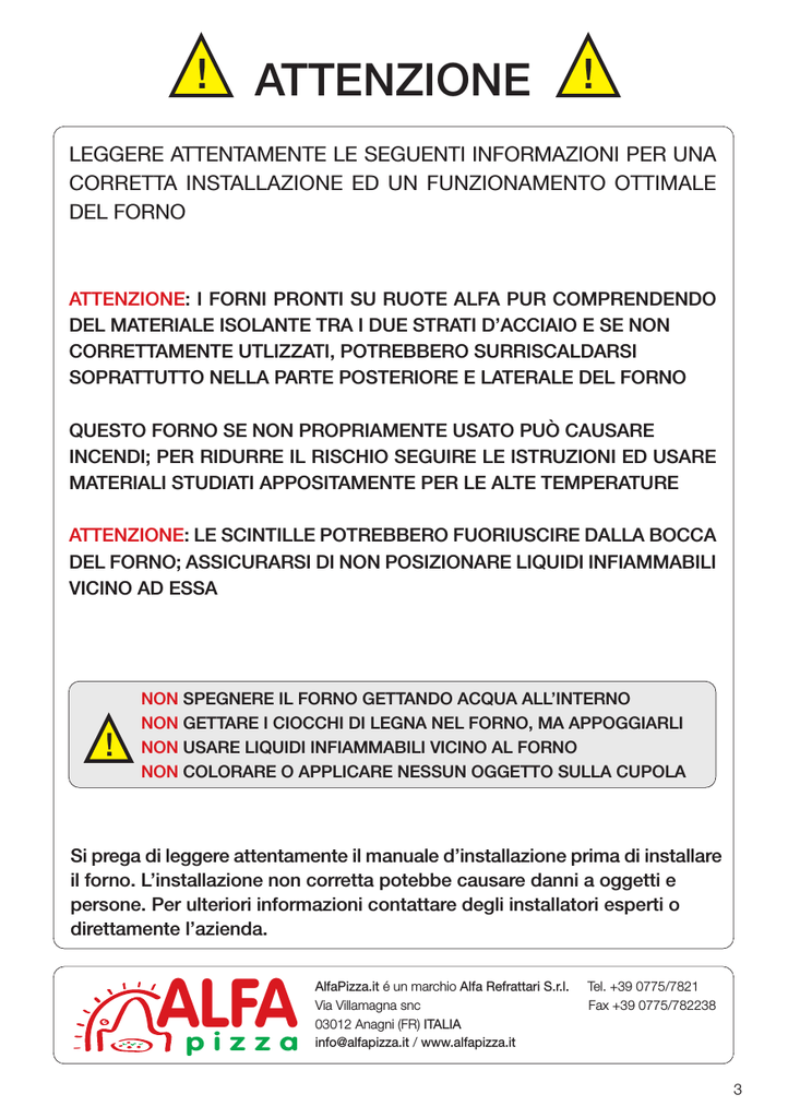 ALFA - Home Depot | Manualzz