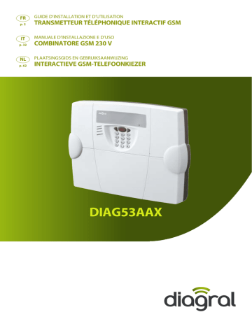 DIAG53AAX - Motorisation de portail Adyx, Diagral by Adyx | Manualzz