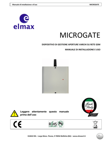 MICROGATE | Manualzz