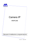HRIPCAM Manuale di installazione e programmazione