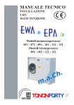 Manuale Tecnico Refrigeratore d'acqua EWA, Pompa di calore EPA
