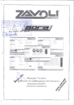 Manuale Tecnico Software di Calibrazione Bora Installatore