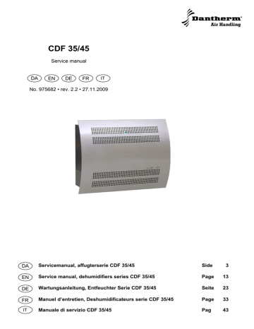 Dantherm CDF 35/45 | Manualzz