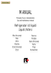 Liquid Chillers User Manual RC GROUP