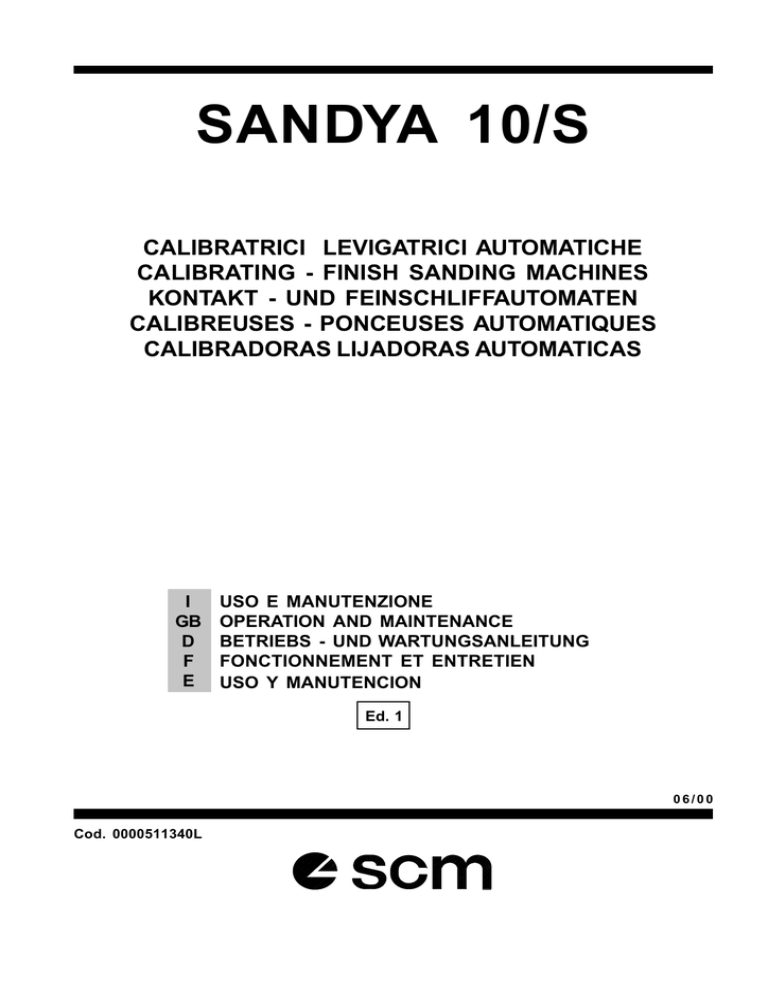 Sandya 10 S Parts Pronto Manualzz