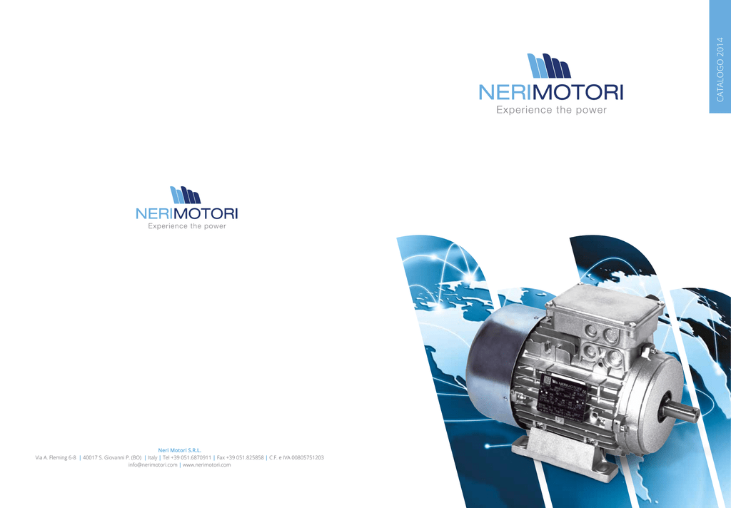 Motore monofase trifase 1,1 Kw 1,5 hp Neri motori