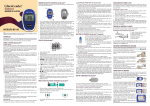 Monitor de Glicose Enhance GlucoLeader Instru&ccedil;&atilde;o de Uso