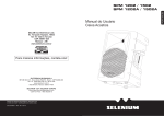 Manual do Usu&aacute;rio - SPM 1202, SPM 1502, SPM 1202A e SPM 1502A