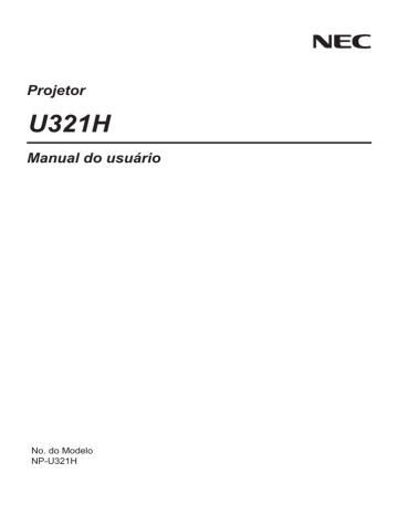 NEC U321Hi (Multi-Pen) Manual do proprietário | Manualzz