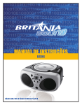 Manual de Instru&ccedil;&otilde;es R&aacute;dio com CD Player BS96