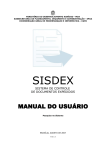 MDA SISDEX Manual do Usu&aacute;rio | AI Chat &amp; PDF Download