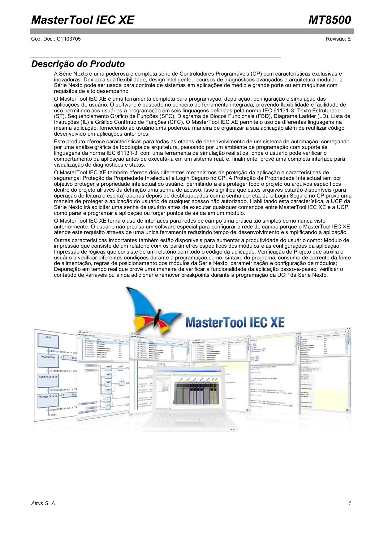 mastertool iec xe
