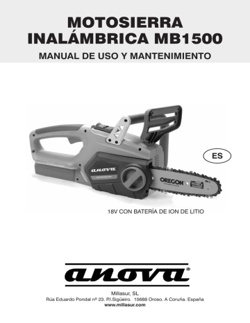 Anova MB1500 Manual de usuario | Manualzz