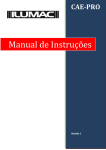 Central Endere&ccedil;&aacute;vel CAE-PRO CAE250-PRO, CAE500-PRO - Manual de Instru&ccedil;&otilde;es