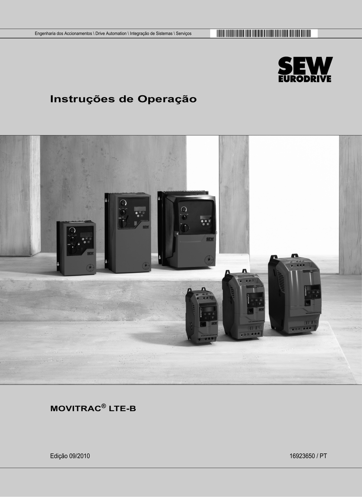 MOVITRAC® LTE-B / Instruções De Operação | Manualzz