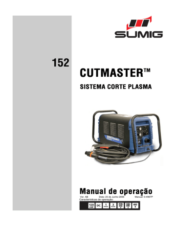 ESAB 152 CUTMASTER™ Plasma Cutting System Manual Do Usuário | Manualzz