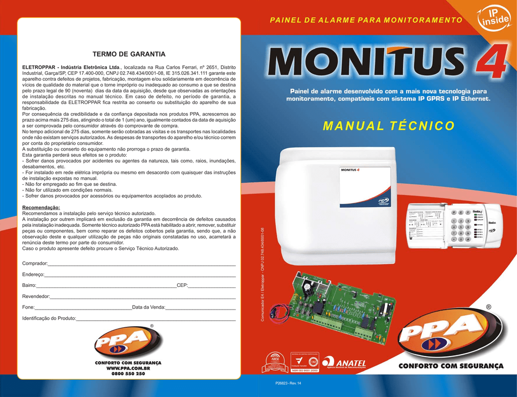 Manual T.cnico Monitus 4 Rev 14.pmd | Manualzz