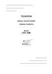 C&acirc;mara Clim&aacute;tica CCT 200 - Manual de Instru&ccedil;&otilde;es