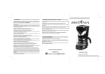 Cafeteira D36P Manual de Instru&ccedil;&otilde;es
