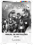 Manual de Instru&ccedil;&otilde;es C&atilde;o Avengers Spock