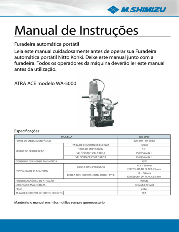 Manual De Instruções | Manualzz