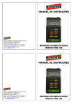 Medidor de Energia Solar MES-100 Manual de Instru&ccedil;&otilde;es