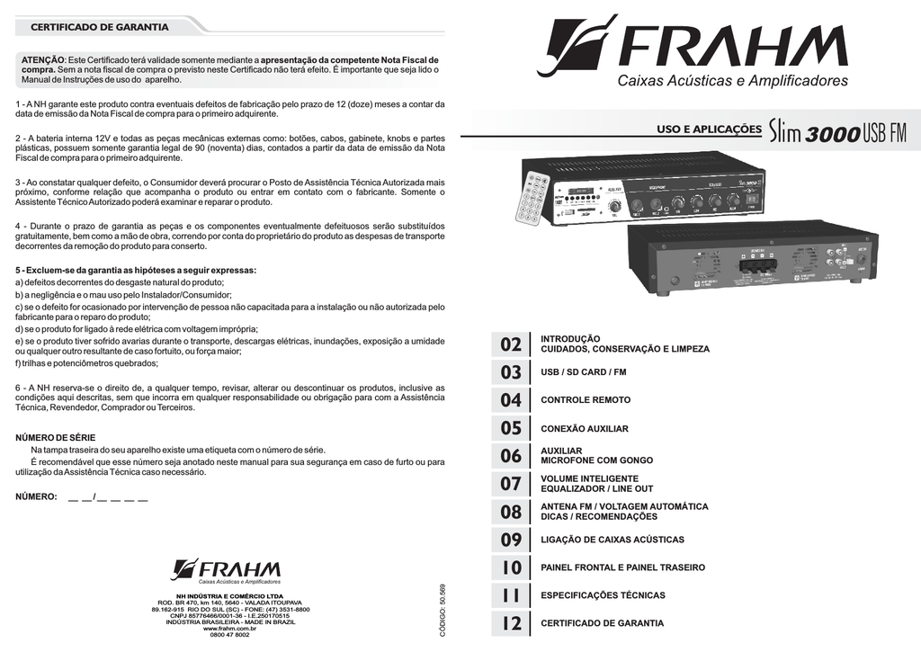 Slim 3000 usb fm