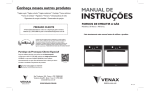Forno de Embutir 50 litros, Forno de Embutir 90 litros - Manual de Instru&ccedil;&otilde;es