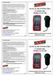 Lux&iacute;metro LD-300 - Manual de Instru&ccedil;&otilde;es