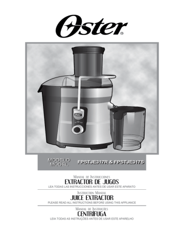 EXTRACTOR DE JUGOS JUICE EXTRACTOR CENTRÍFUGA | Manualzz
