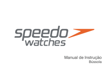 speedo watches manual