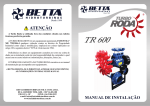 Manual de Instala&ccedil;&atilde;o Turbo Roda TR 600