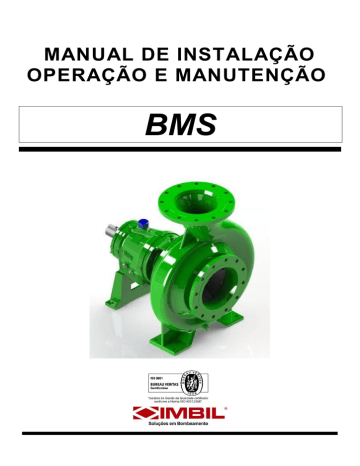 MANUAL DE INSTALAÇÃO OPERAÇÃO E MANUTENÇÃO | Manualzz