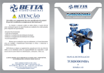 Manual de Instala&ccedil;&atilde;o Turbo Bomba 160