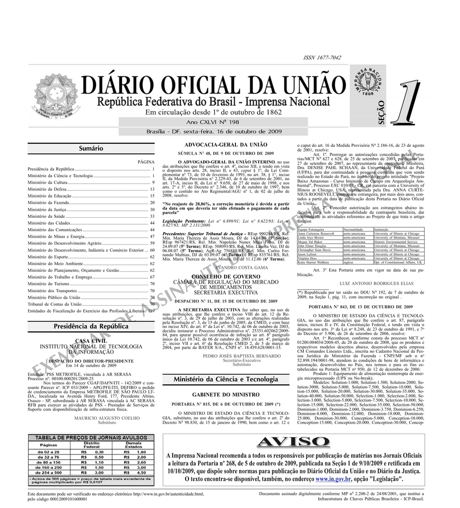 Exemplar De Assinante Da Imprensa Nacional Manualzz