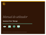 Quantum View Manage, Quantum View Data, Quantum View Notify - Guia do Usu&aacute;rio