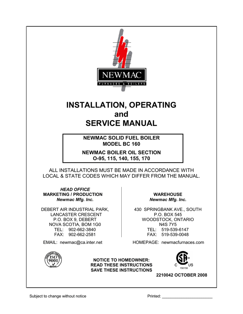 Sale > newmac wood oil furnace > in stock