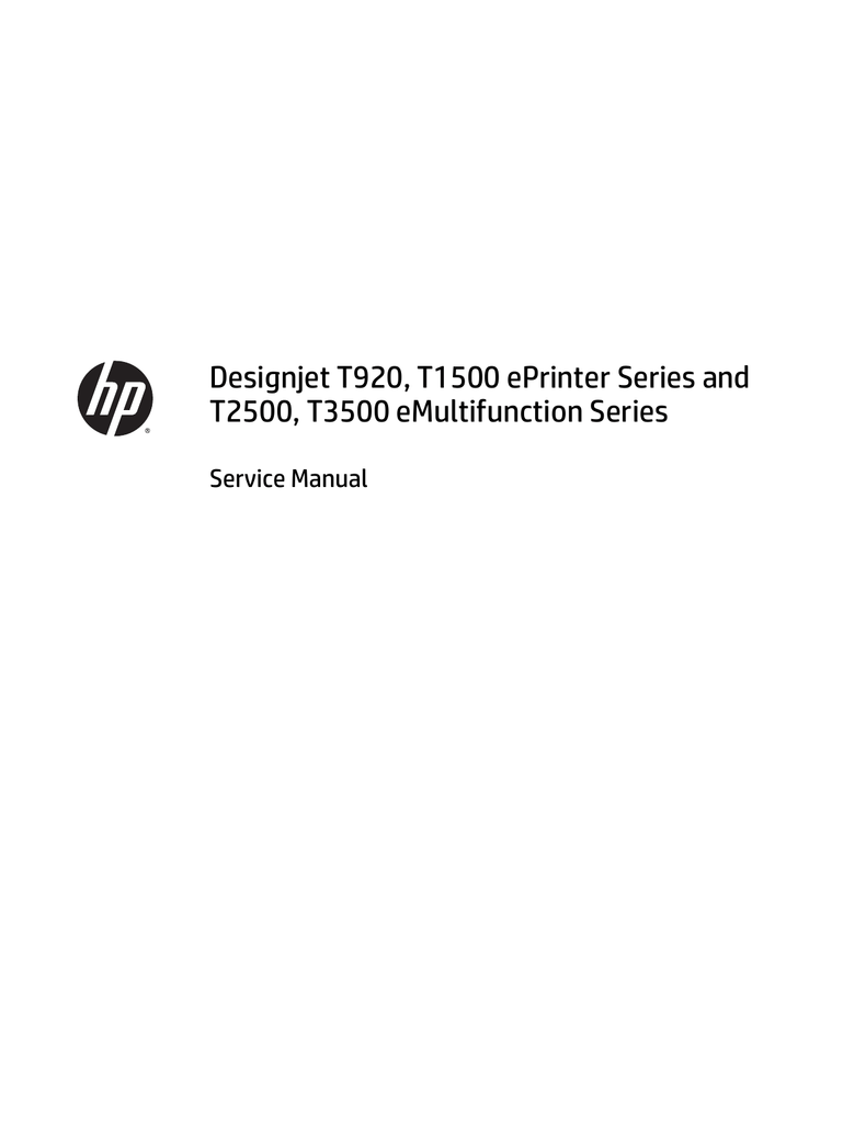 HP Designjet T920 T1500 ePrinter and 