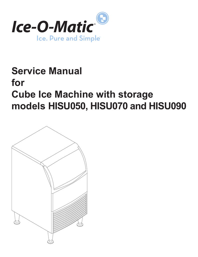 Ice-O-Matic HISU090FA Self-Contained Cube Ice Maker