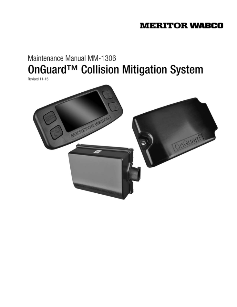 MM-1306 - Meritor WABCO | Manualzz