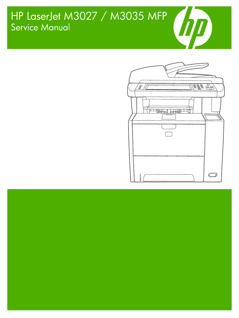 Hp laserjet m3035 mfp настройка