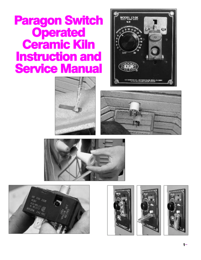 Cress lt-3k kiln manual