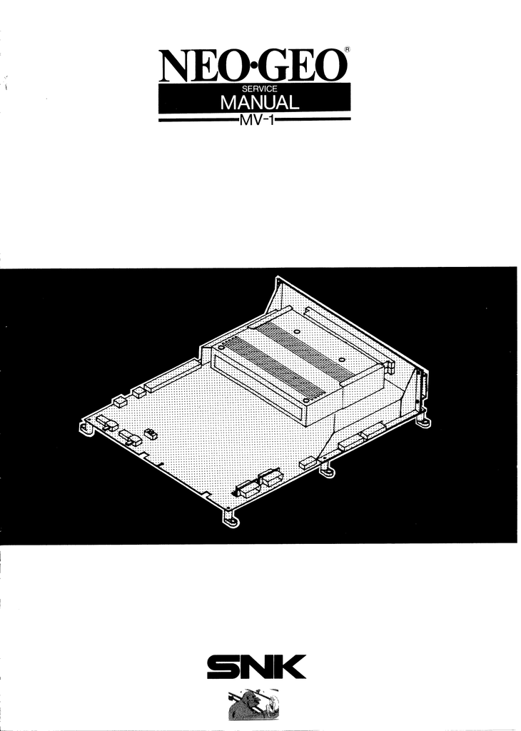 Neo Geo Mv1 Crazy Kong Arcade Manualzz